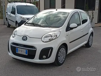 Usata Citroën C1 Attraction 68 CV (50 kW) 2013 Bianco Utilitaria