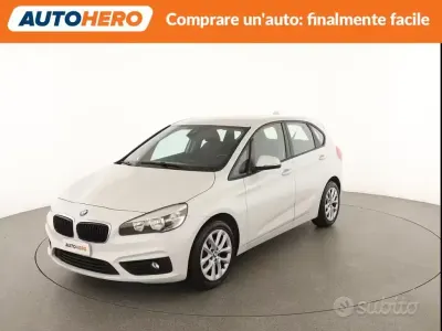 Usata BMW 218 Advantage 136 CV (100 kW) 2017 Bianco Monovolume