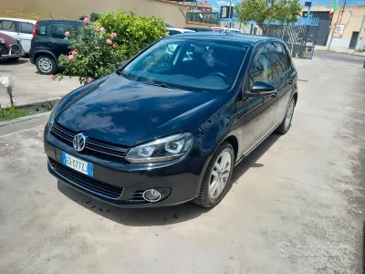 Usata VW Golf VI Highline 140 CV (102 kW) 2010 Nero Utilitaria