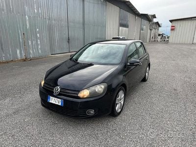 Usata VW Golf VI Trendline 122 CV (89 kW) 2011 Nero Utilitaria