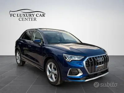 Usata Audi Q3 Advanced 150 CV (110 kW) 2021 Blu/azzurro SUV