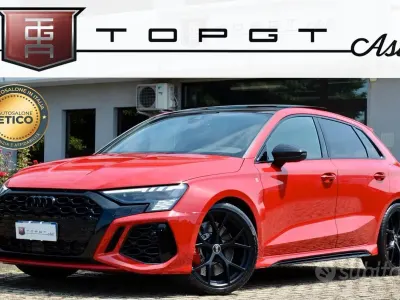 Usata Audi RS3 Ambiente 400 CV (294 kW) 2022 Rosso Berlina
