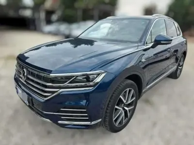 Usata VW Touareg Elegance 231 CV (169 kW) 2021 Blu/azzurro SUV
