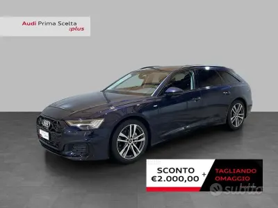 Usata Audi A6 Design 204 CV (150 kW) 2024 Blu firmamento metallizzato Station wagon