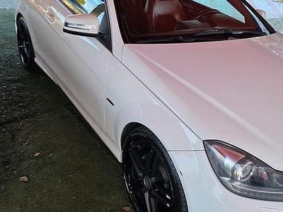 Usata Mercedes C250 AMG 2015 Bianco Coupé