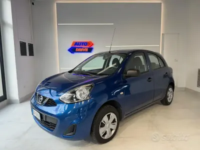 Gebraucht Nissan Micra Tekna 80 PS (58 kW) 2014 Blau Kleinwagen