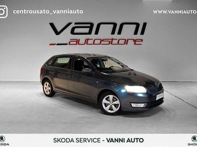 Usata Skoda Rapid Ambition 90 CV (66 kW) 2014 Grigio Station wagon