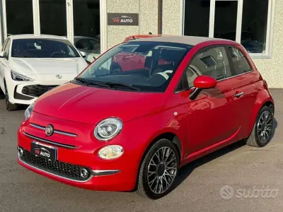 Usata Fiat 500C Dolcevita 69 CV (50 kW) 2023 Rosso Cabrio