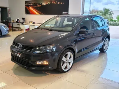 Usata VW Polo Highline 75 CV (55 kW) 2016 Grigio Berlina