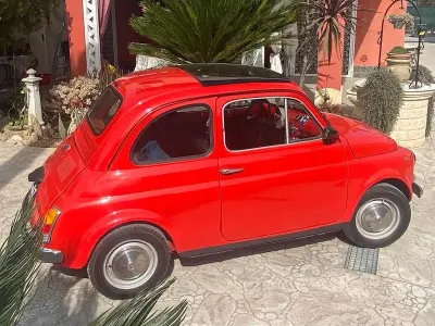 Usata Fiat 500 1970 Rosso Utilitaria