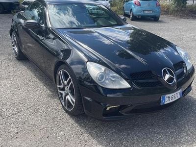 Usata Mercedes SLK200 163 CV (119 kW) 2004 Nero Cabrio