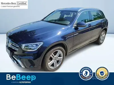 Usata Mercedes GLC220 194 CV (142 kW) 2021 Blu metallizzato SUV