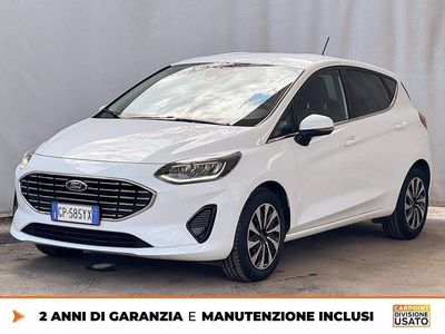 Usata Ford Fiesta Titanium 125 CV (91 kW) 2023 Bianco Utilitaria