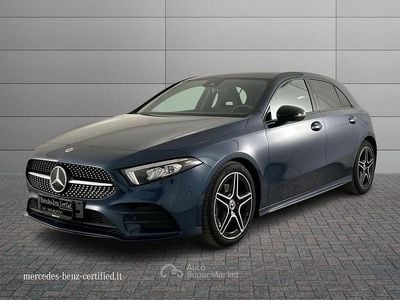 Usata Mercedes A180 Premium 116 CV (85 kW) 2022 Blu Berlina