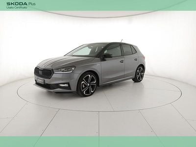 Usata Skoda Fabia Monte Carlo 150 CV (110 kW) 2023 Grigio graphite metallizzato nero tulipa Utilitaria