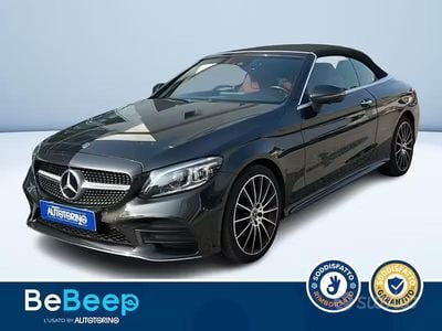 Usata Mercedes C220 Premium 2019 Grigio Cabrio