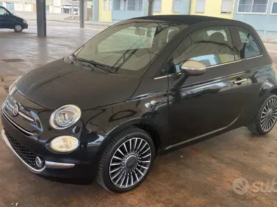 Usata Fiat 500 95 CV (69 kW) 2017 Nero Cabrio
