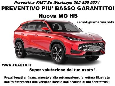 Nuova MG HS Luxury 170 CV (125 kW) 2025 Bianco SUV