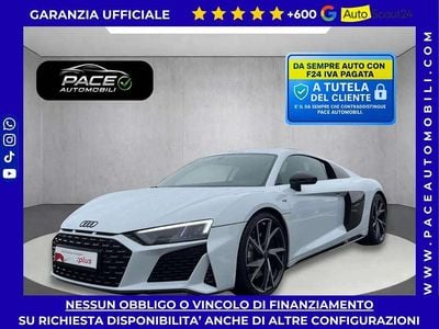 Usata Audi R8 Coupé Performance 570 CV (419 kW) 2022 Bianco metallizzato Coupé