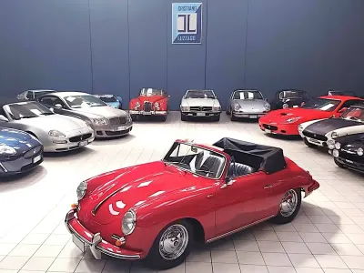 Usata Porsche 356 B 60 CV (44 kW) 1963 Rosso Cabrio