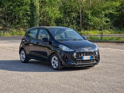 Usata Hyundai i10 Prime 66 CV (48 kW) 2021 Nero Utilitaria