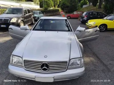 Usata Mercedes SL320 231 CV (169 kW) 1996 Argento Cabrio