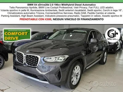 Usata BMW X4 Comfort Edition 190 CV (139 kW) 2023 Grigio SUV