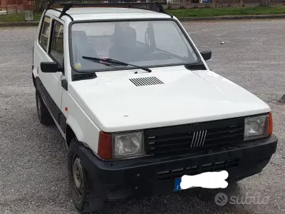Usata Fiat Panda 4x4 54 CV (39 kW) 2000 Bianco Utilitaria