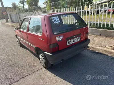 Usata Fiat Uno S 45 CV (33 kW) 1993 Rosso Utilitaria