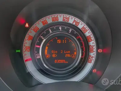 Usata Fiat 500 69 CV (50 kW) 2016 Bluazzurro Berlina