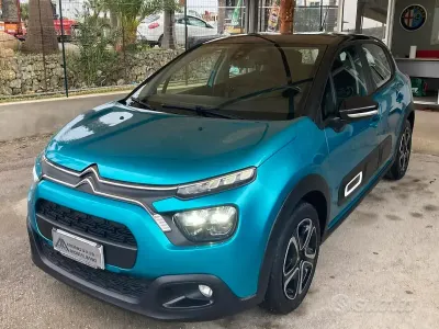 Usata Citroën C3 Shine 102 CV (75 kW) 2021 Blu Utilitaria
