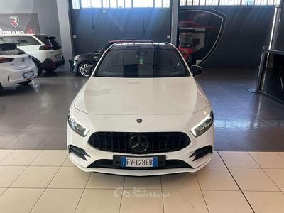 Usata Mercedes A180 Premium 116 CV (85 kW) 2019 Bianco Berlina