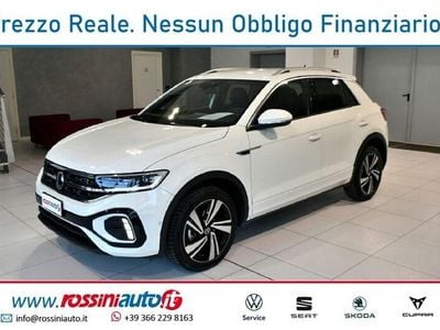 Usata VW T-Roc R-line Plus 150 CV (110 kW) 2023 Bianco SUV
