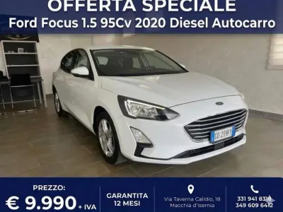 Usata Ford Focus Business Edition 95 CV (69 kW) 2020 Bianco Berlina