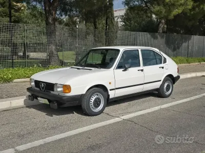 Usata Alfa Romeo Alfasud 68 CV (50 kW) 1983 Bianco Berlina