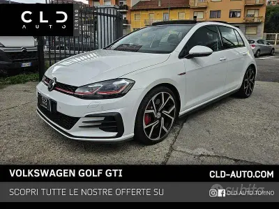Usata VW Golf VII GTI 245 CV (180 kW) 2019 Bianco Berlina
