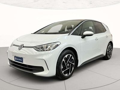 Nuova VW ID.3 Pure 69 kW (95 CV) 2025 Glacier white metallizzato ner Utilitaria
