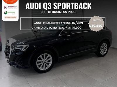Usata Audi Q3 Business Plus 150 CV (110 kW) 2021 Nero SUV
