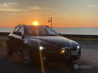 Usata Alfa Romeo 159 150 CV (110 kW) 2006 Nero Station wagon