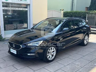 Begagnad Seat Leon Style 110 HK (80 kW) 2022 Svart Kombi