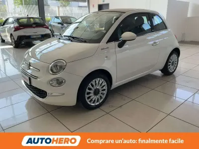 Usata Fiat 500C Dolcevita 69 CV (50 kW) 2021 Bianco Cabrio