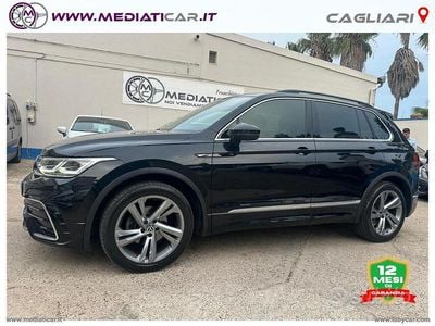 Usata VW Tiguan R-line 150 CV (110 kW) 2023 Nero SUV