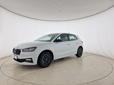 Usata Skoda Fabia Selection 80 CV (58 kW) 2025 Bianco luna metallizzato nero tulipano perlato Utilitaria