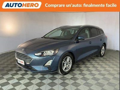 Usata Ford Focus Business Edition 119 CV (87 kW) 2019 Blu Station wagon