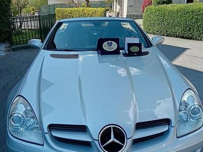 Usata Mercedes SLK200 163 CV (119 kW) 2005 Grigio Cabrio