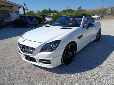 Usata Mercedes SLK350 Premium 306 CV (225 kW) 2015 Bianco(met.) Cabrio