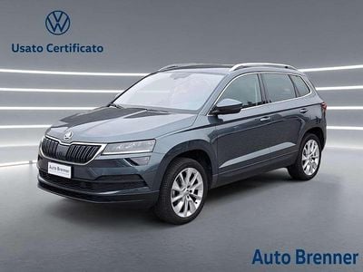Usata Skoda Karoq Style 150 CV (110 kW) 2021 Dolphine grau SUV