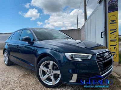 usata Audi A3 SPB 1.6 TDI S-TRONIC SPORT NAVI PELLE '18