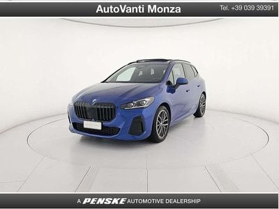 Usata BMW 218 Active Tourer M Sport 150 CV (110 kW) 2022 Blu/azzurro Monovolume