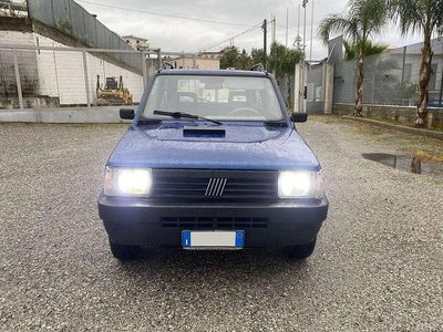 Usado Fiat Panda 4x4 Climbing 54 HP (39 kW) 2002 Azul Citadino